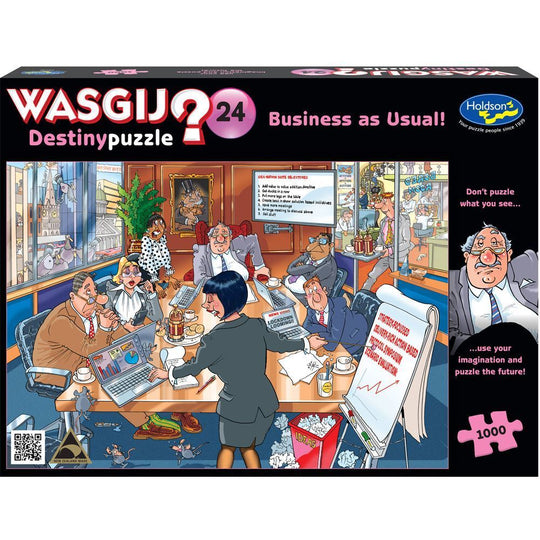 Wasgij? Destiny #24: Business as Usual! (1000pc Jigsaw)