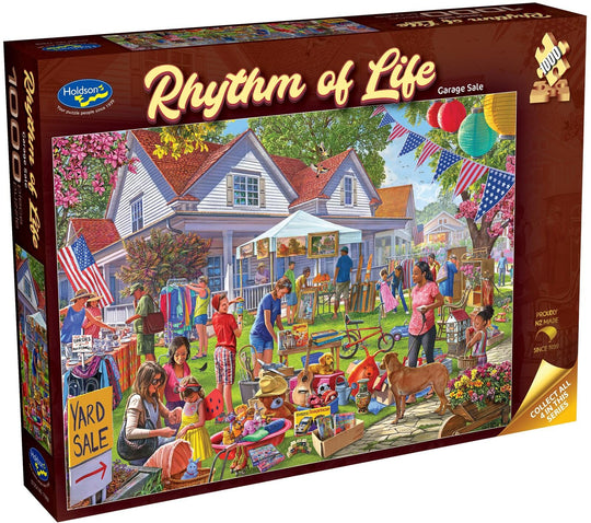 Holdson: Rhythm of Life -Garage Sale Puzzle (1000pc Jigsaw)