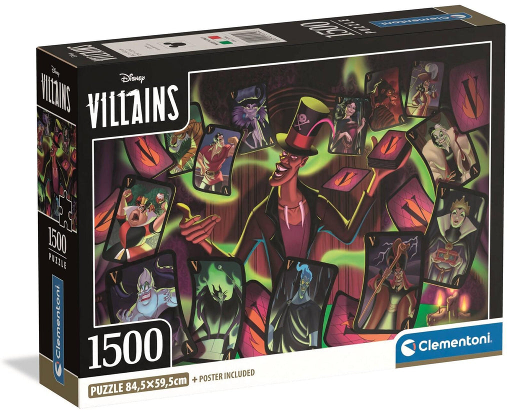 Clementoni: Disney Villains Puzzle (1000pc Jigsaw)
