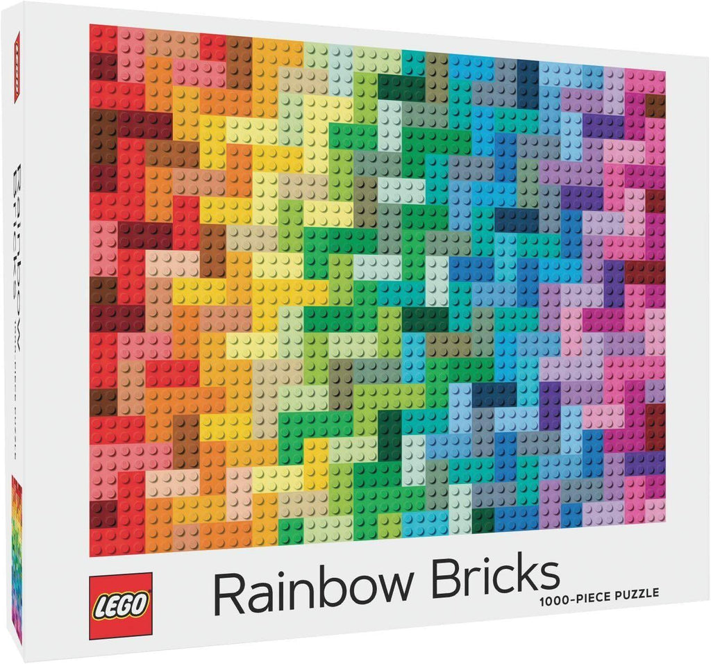 LEGO: Rainbow Bricks Puzzle (1000pc Jigsaw)