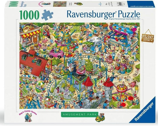 Ravensburger: Holiday Resort #4 - Amusement Park (1000pc Jigsaw)