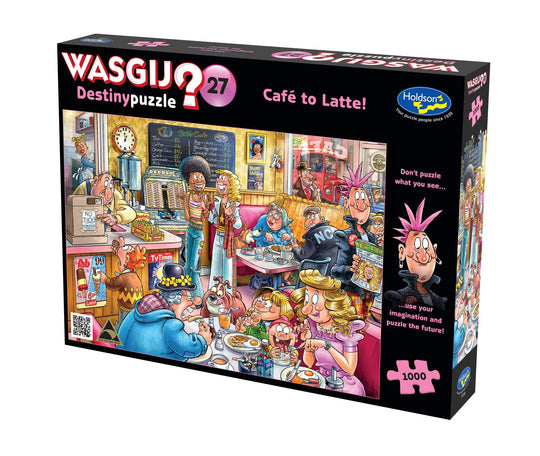 Wasgij Destiny #27: Cafe to Latte Puzzle (1000pc Jigsaw)