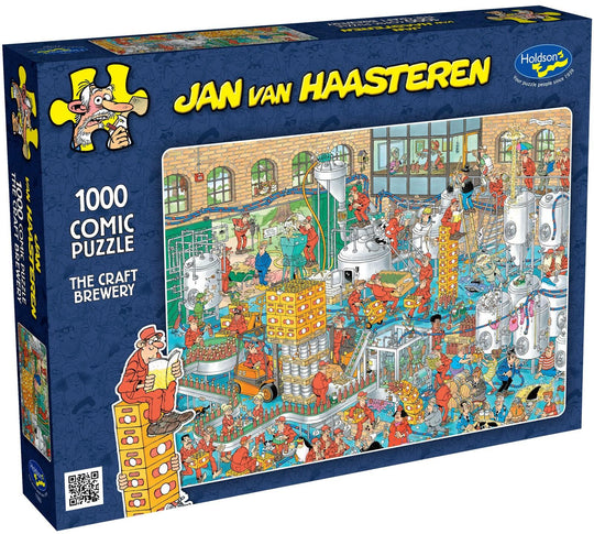 Holdson: Jan Van Haasteren - The Craft Brewery Puzzle (1000pc Jigsaw)