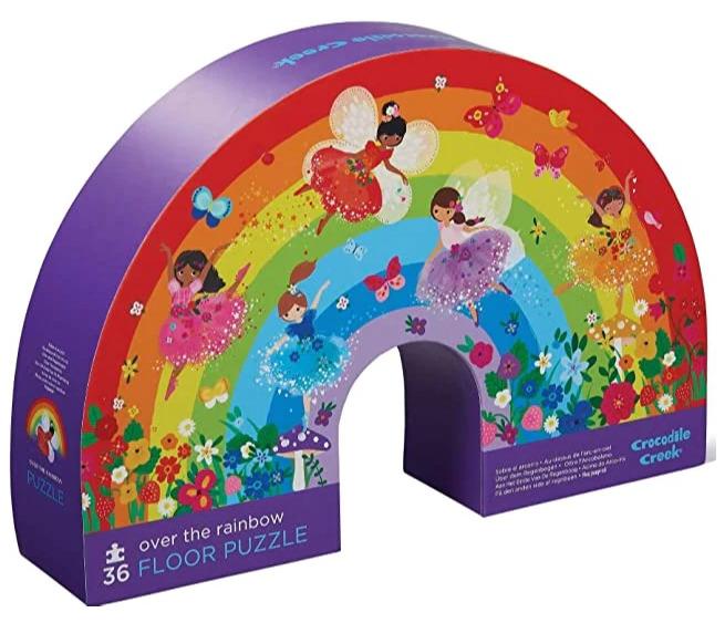 Crocodile Creek: 36-Piece Floor Puzzle - Over the Rainbow