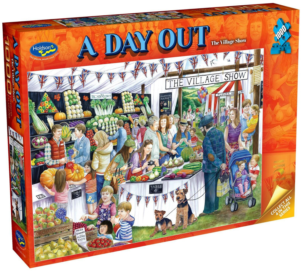 Holdson: A Day Out - The Village Show Puzzle (1000pc Jigsaw)