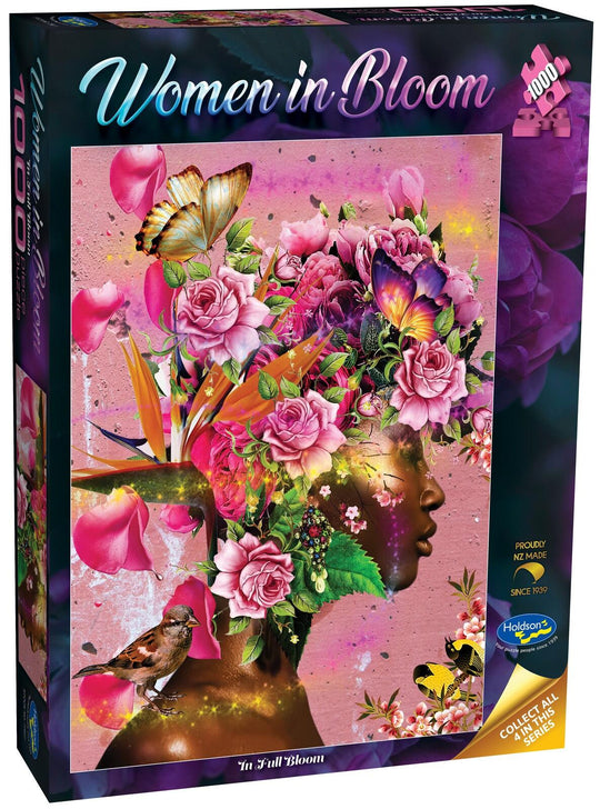 Holdson: Woman in Bloom - In Full Bloom Puzzle (1000pc Jigsaw)