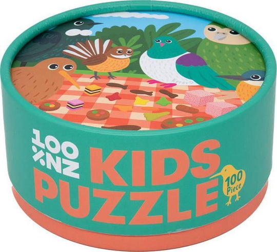 100%NZ: Picnic Tweets - Kids Puzzle (100pc Jigsaw)