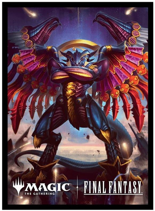 Ultra Pro: MTG x Final Fantasy - 100ct Deck Protector Sleeves (Summon: Bahamut)