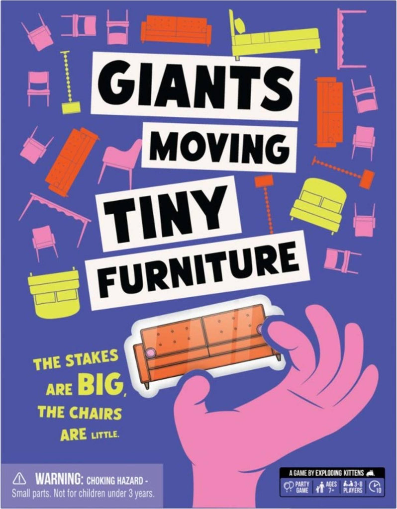 Giants Moving Tiny Furniture (By Exploding Kittens)