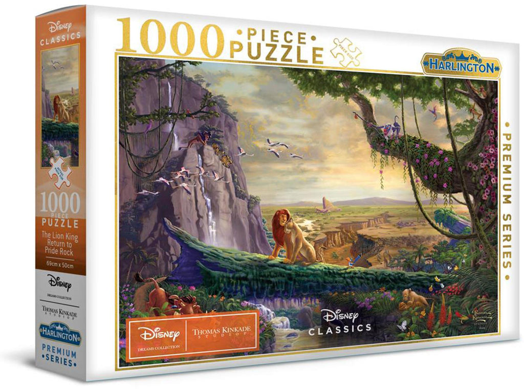 Harlington: The Lion King Return to Pride Rock - Disney Puzzle (1000pc Jigsaw)