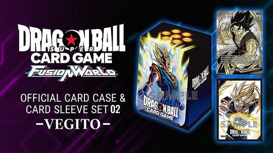 Dragon Ball SCG: Fusion World - Official Card Case & Sleeves Set 2 (Vegito)