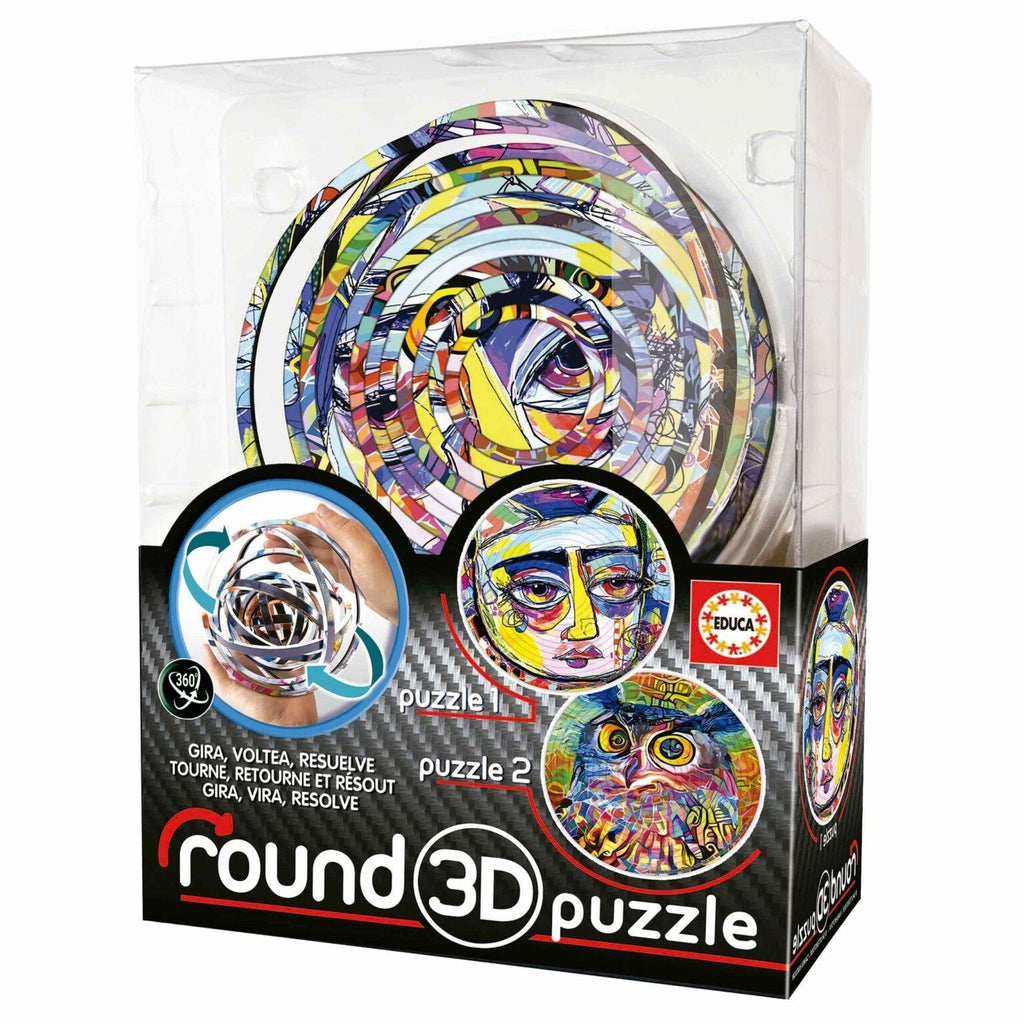 Educa: Abstract Round - 3D Puzzle
