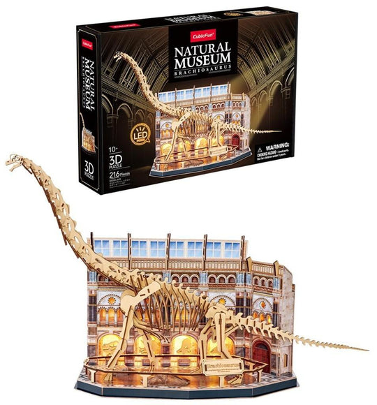 CubicFun: 3D Natural Museum - Brachiosaurus (312pc)
