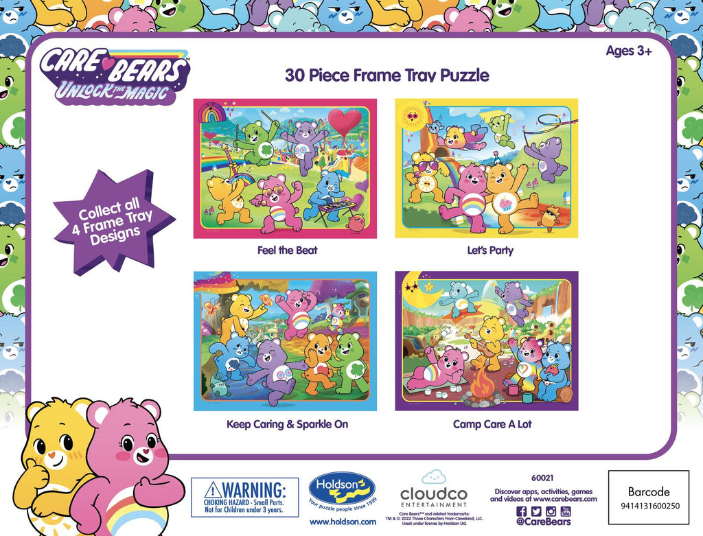 Care Bears: Frame Tray Puzzles (4x30pc)
