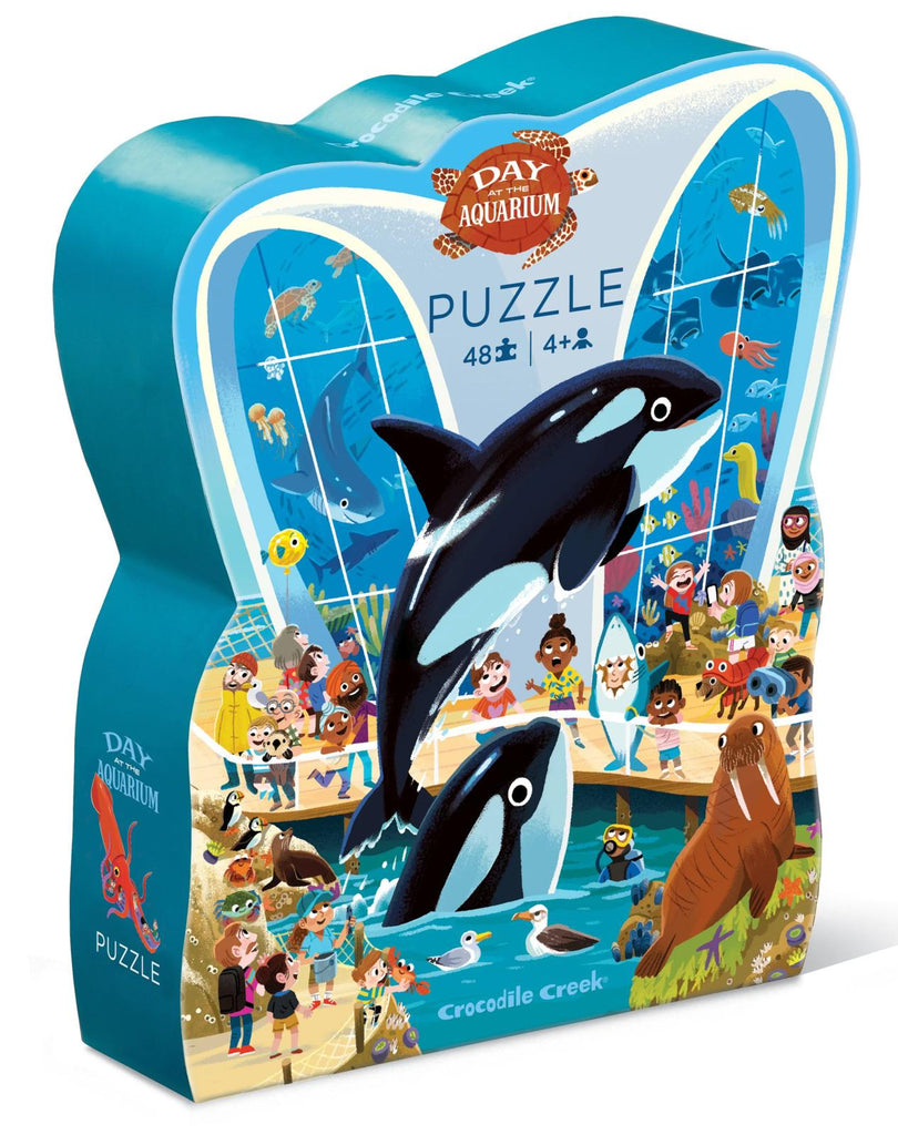 Crocodile Creek: Day at the Aquarium - 48-Piece Puzzle