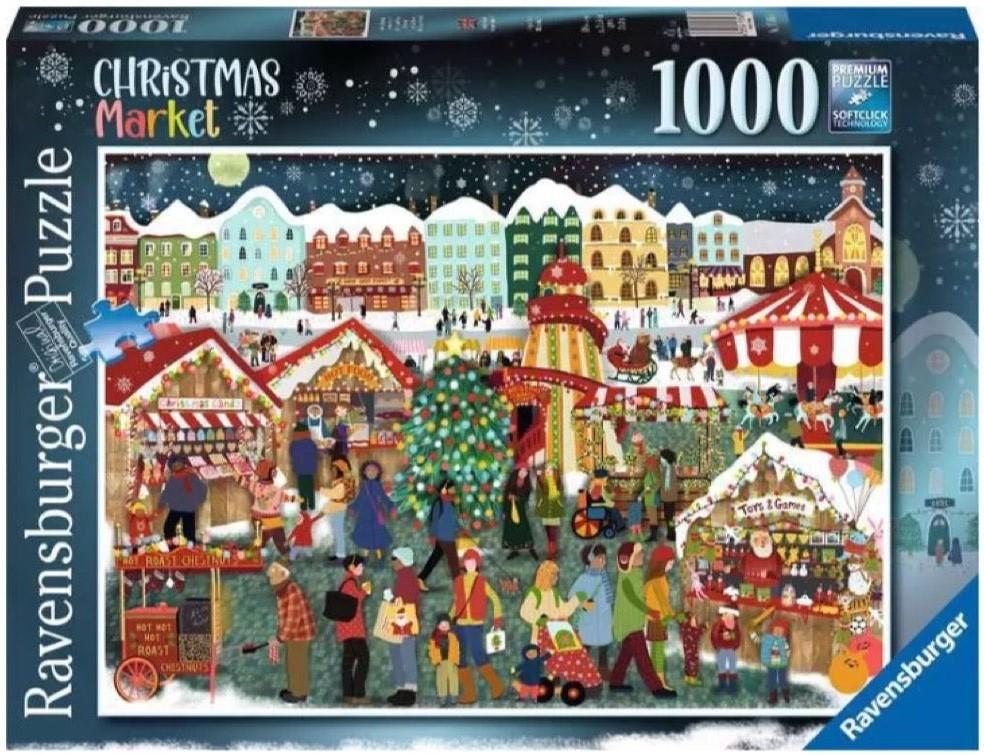 Ravensburger: Christmas Market Puzzle (1000pc Jigsaw)