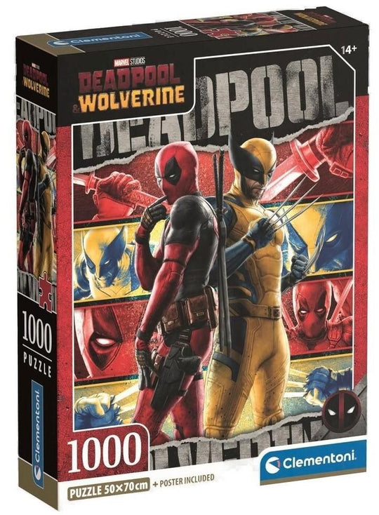 Clementoni: Deadpool & Wolverine Puzzle (1000pc Jigsaw)