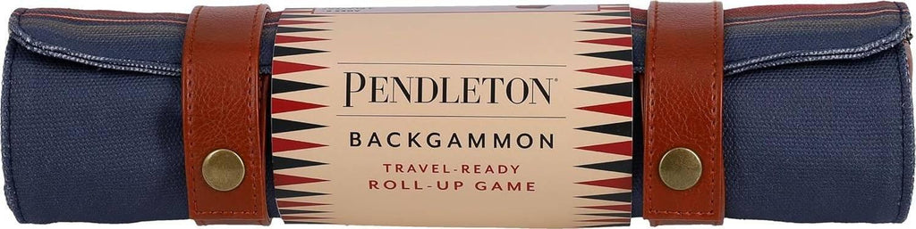 Pendleton: Serape Pattern Chess & Checkers - Travel Ready Roll-Up Edition