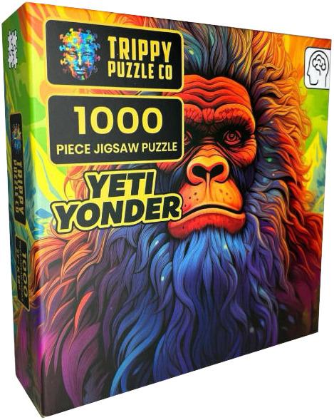 Trippy Puzzles: Yeti Yonder Puzzle (1000pc Jigsaw)