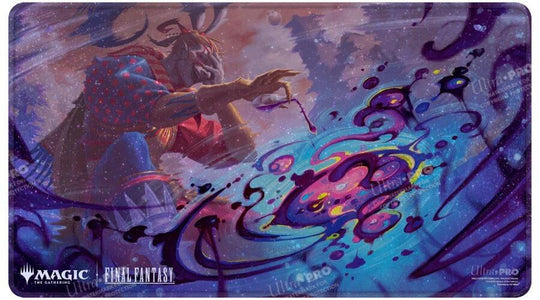 Ultra Pro: MTG x Final Fantasy - Black Stitched Playmat Premium (Poison the Waters)