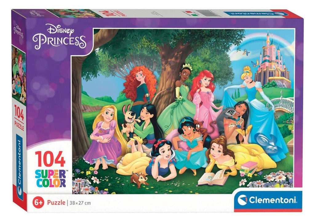 Clementoni Super Color: Disney Princess - Puzzle (104pc Jigsaw)