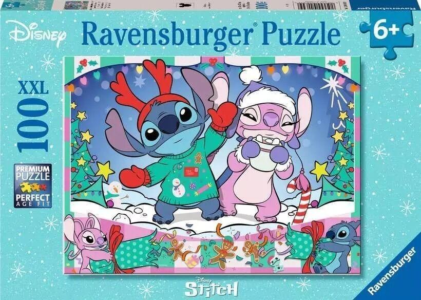 Ravensburger: Disney Stitch Christmas Puzzle (100pc Jigsaw)