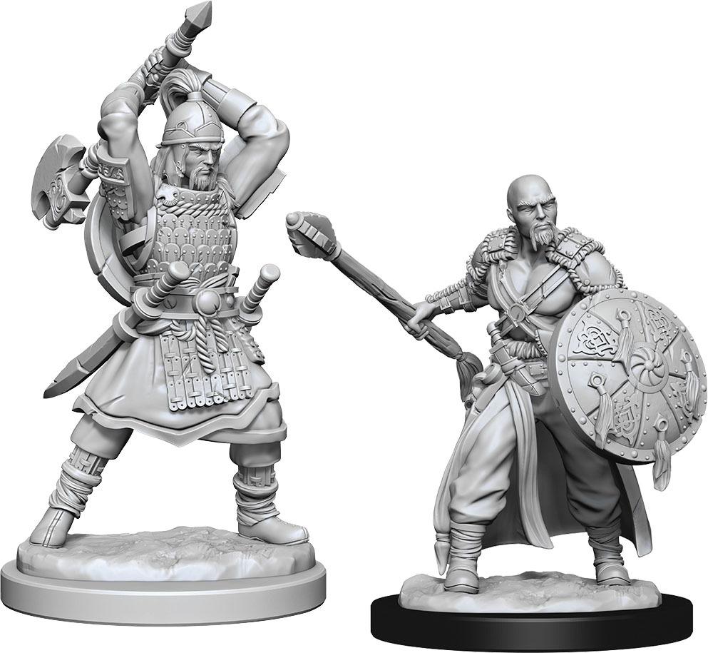 D&D Nolzur's Marvelous: Unpainted Miniatures - Human Barbarian Male