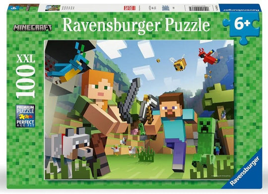 Ravensburger: Minecraft - XXL Piece Puzzle (100pc Jigsaw)