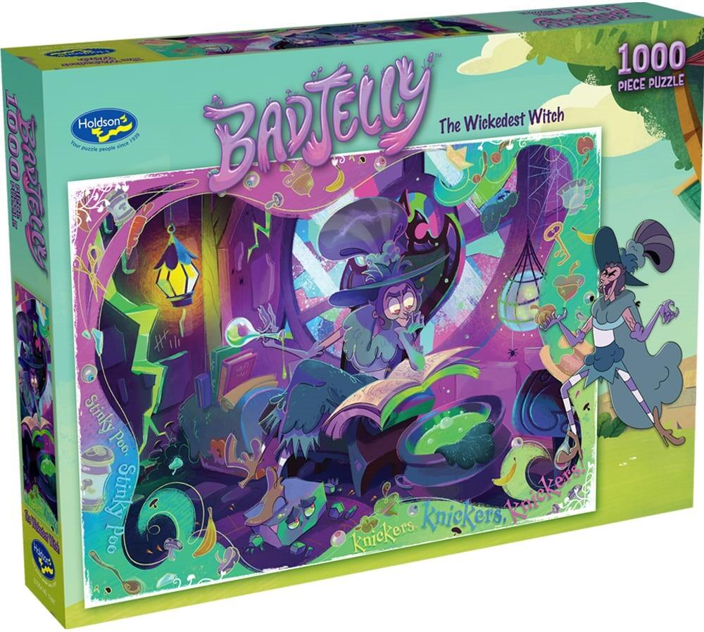 Holdson: BadJelly 1000 piece puzzle - The Wickedest Witch