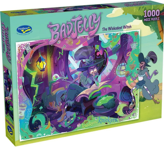Holdson: BadJelly 1000 piece puzzle - The Wickedest Witch