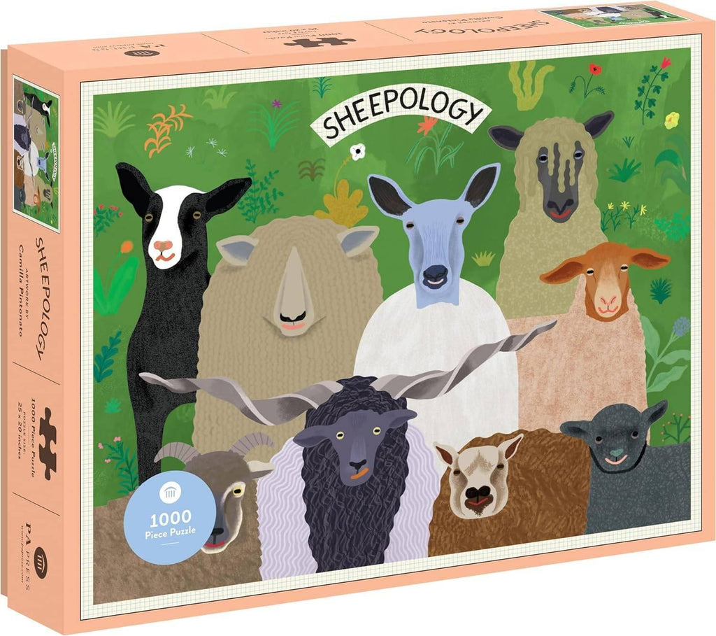 Princeton Architectural Press: Sheepology Puzzle (1000pc Jigsaw)