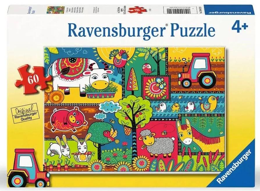 Ravensburger: A Day at the Farm Puzzle (60pc Jigsaw)