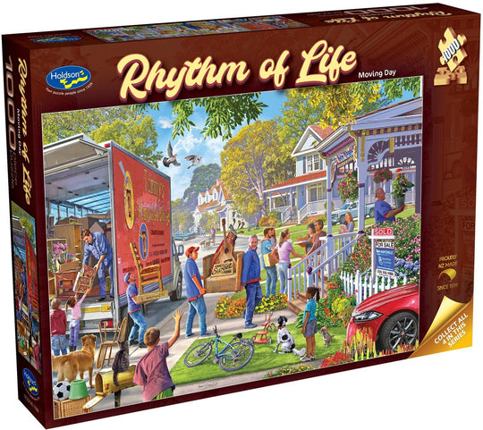 Holdson: Rhythm of Life -Moving Day Puzzle (1000pc Jigsaw)