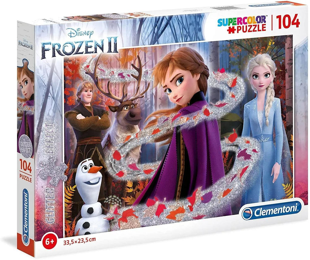 Clementoni: Frozen 2 Glitter Effect - Puzzle (104pc Jigsaw)