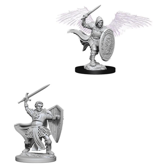 D&D Nolzur's Marvelous: Unpainted Miniatures - Aasimar Male Paladin