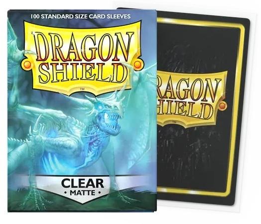 Dragon Shield: Matte Clear - Card Sleeves (100)