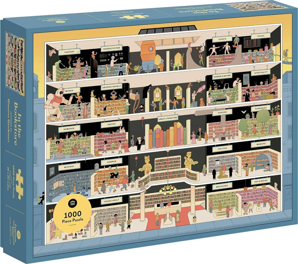 Princeton Architectural Press: In the Bookstore Puzzle (1000pc Jigsaw)
