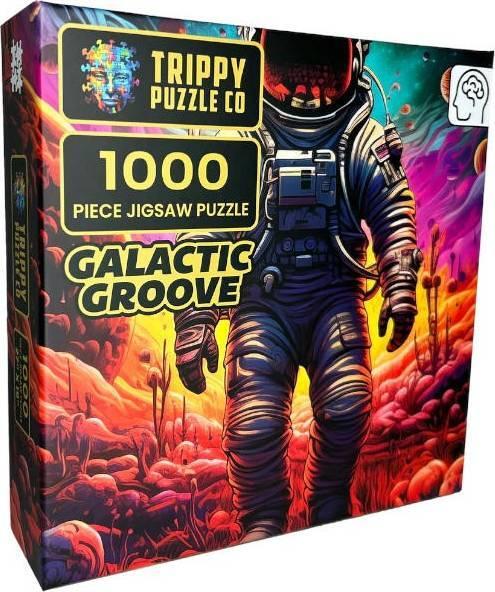 Trippy Puzzles: Galactic Groove Puzzle (1000pc Jigsaw)