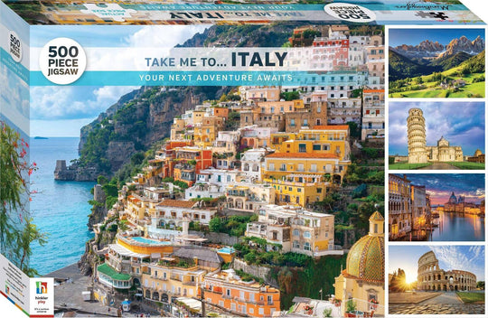 Hinkler: Mindbogglers - Take Me to Italy (500pc Jigsaw)