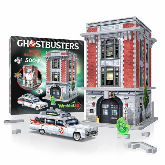 Wrebbit3D: Ghostbusters - Firehouse Headquarters (500pc Jigsaw)