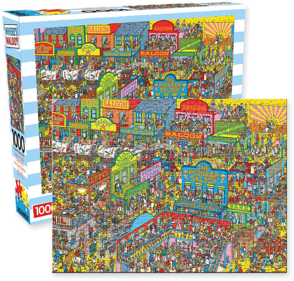 Where's Waldo? Wild Wild West (1000pc Jigsaw)