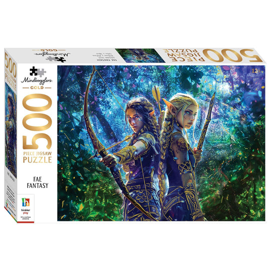 Hinkler: Mindbogglers - Gold Fae Fantasy (500pc)