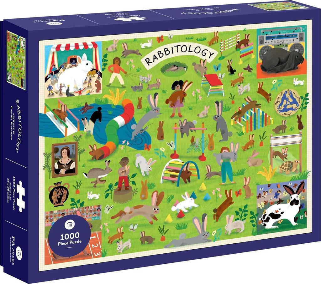 Chronicle Books: Rabbitology Puzzle (1000pc Jigsaw)