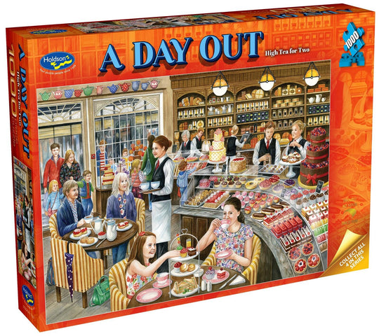 Holdson: A Day Out - High Tea for Two Puzzle (1000pc Jigsaw)