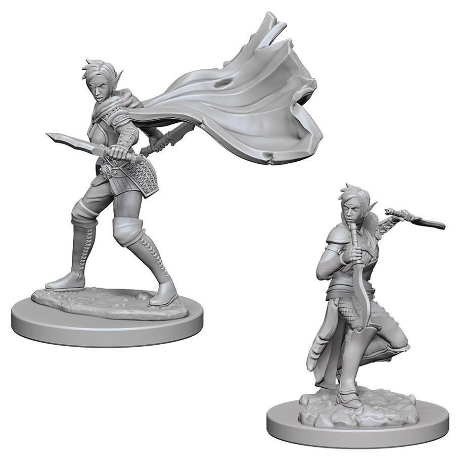 D&D Nolzur's Marvelous: Unpainted Miniatures - Elf Female Rogue