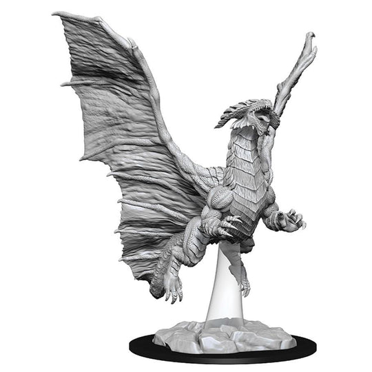 D&D Nolzur's Marvelous: Unpainted Miniatures - Young Copper Dragon