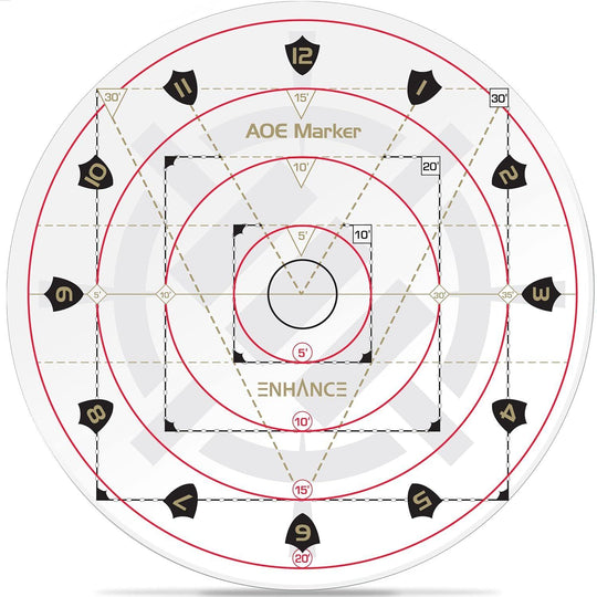 Enhance Tabletop: AOE Damage Marker - Clear