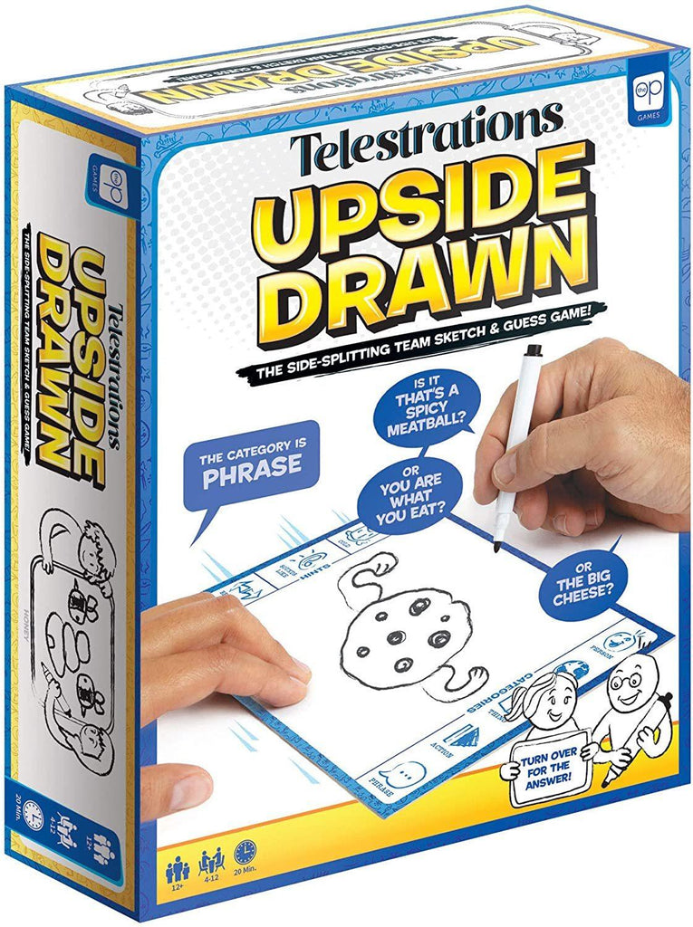 Telestrations: Upside Drawn (Party Game)