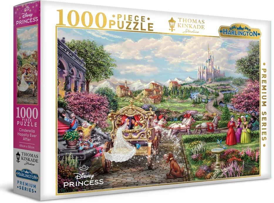 Harlington: Disney Cinderella Happily Ever After Puzzle (1000pc Jigsaw)