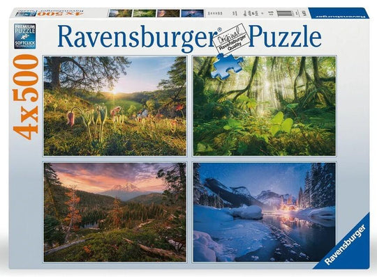 Ravensburger: Four Seasons Puzzle (4x500pc Jigsaws)